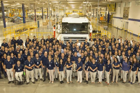 DAF de Ponta Grossa recebe prêmio mundial de segurança