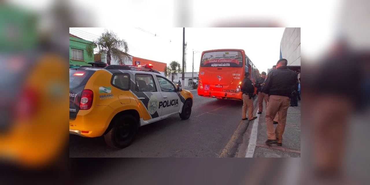 PM prende suspeito de assalto a ônibus em Oficinas