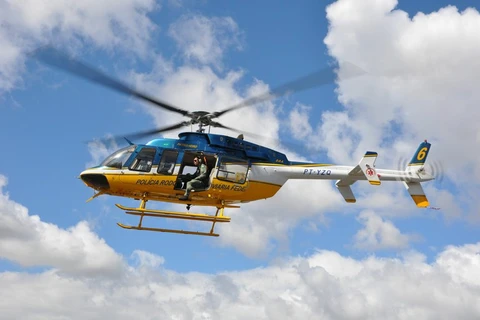 PRF mobiliza viaturas e helicóptero para levar sete órgãos para transplantes até Curitiba