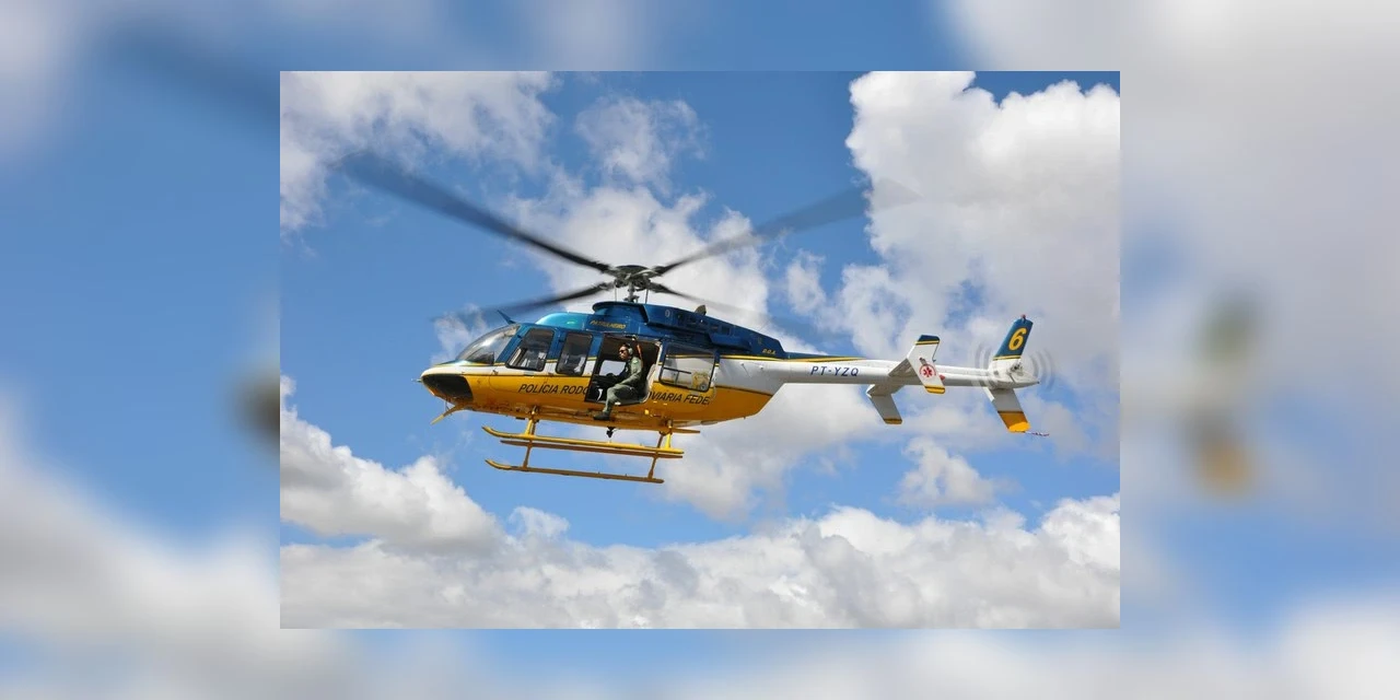 PRF mobiliza viaturas e helicóptero para levar sete órgãos para transplantes até Curitiba