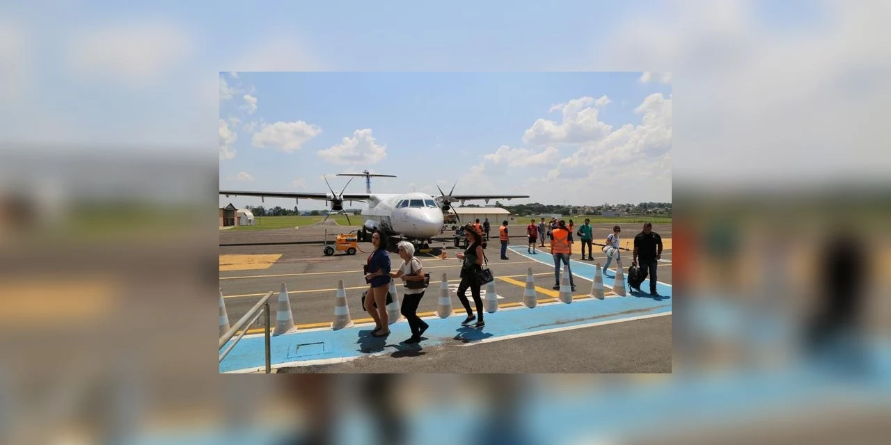Aeroporto Sant’Ana completa um ano de aviação comercial