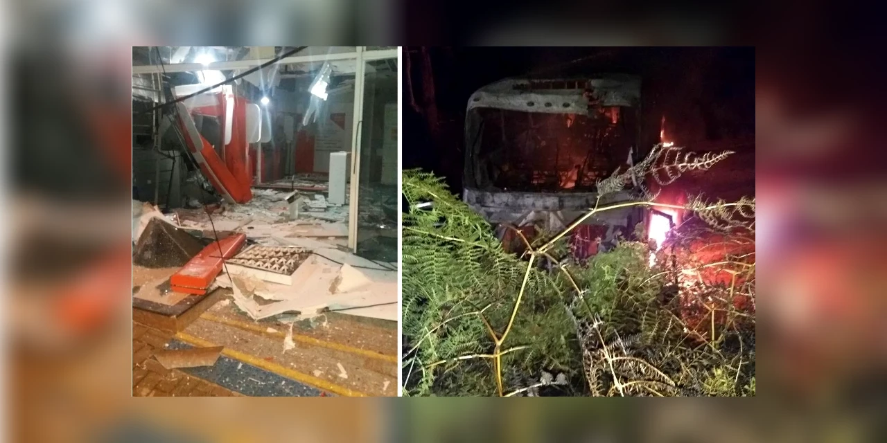 Assalto a banco termina com dois suspeitos mortos em Pitanga