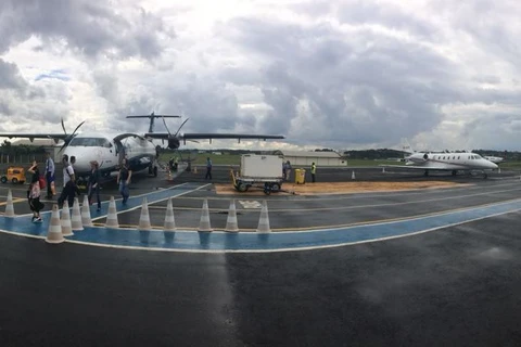 Aeroporto Sant’Ana registra movimentação de quase 120 passageiros nesta quarta-feira