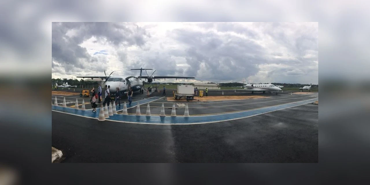 Aeroporto Sant’Ana registra movimentação de quase 120 passageiros nesta quarta-feira