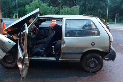 Mulher de 25 anos morre em acidente na BR-227; Irati