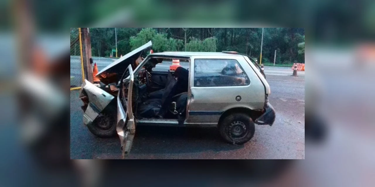 Mulher de 25 anos morre em acidente na BR-227; Irati