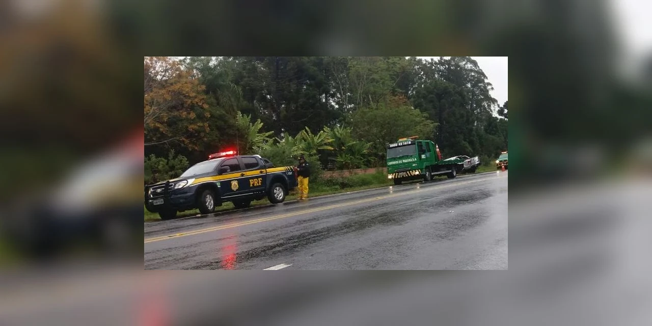Motorista com carteira cassada causa acidente em Ipiranga