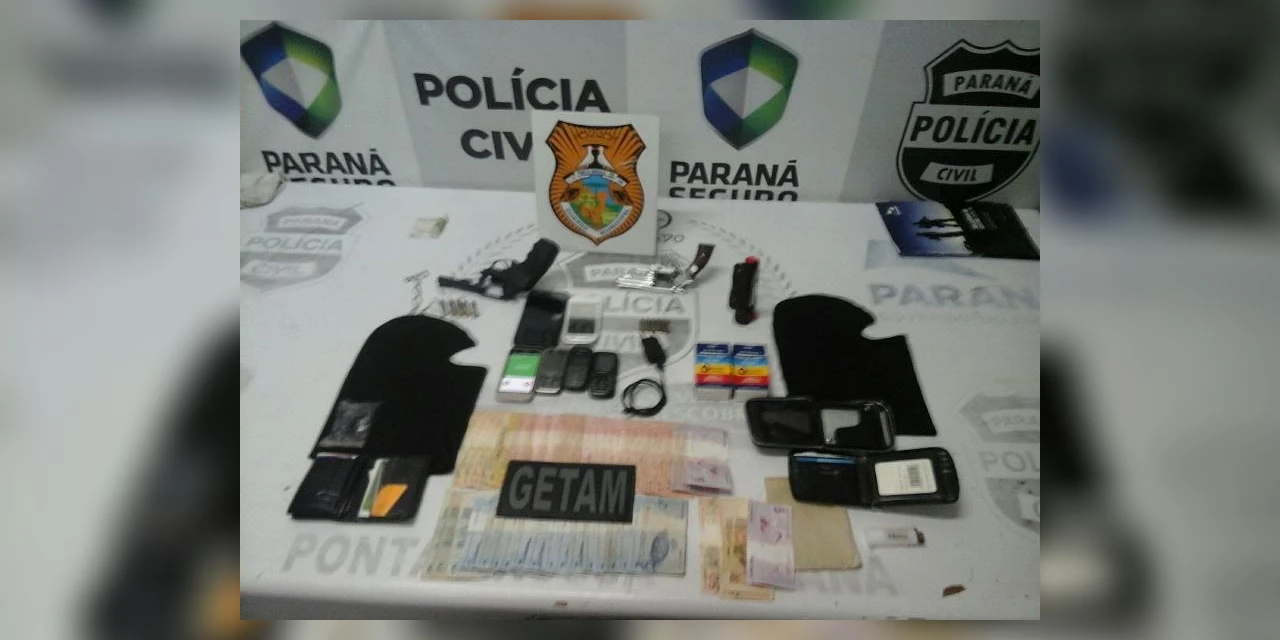 Guarda Municipal salva empresario e funcionaria de assaltantes em Ponta Grossa