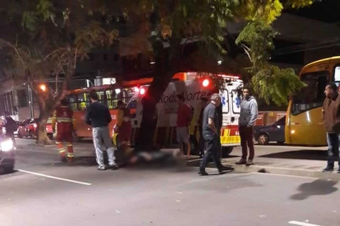 AGORA! Pedestre morre atropelado na Visconde de Mauá em PG