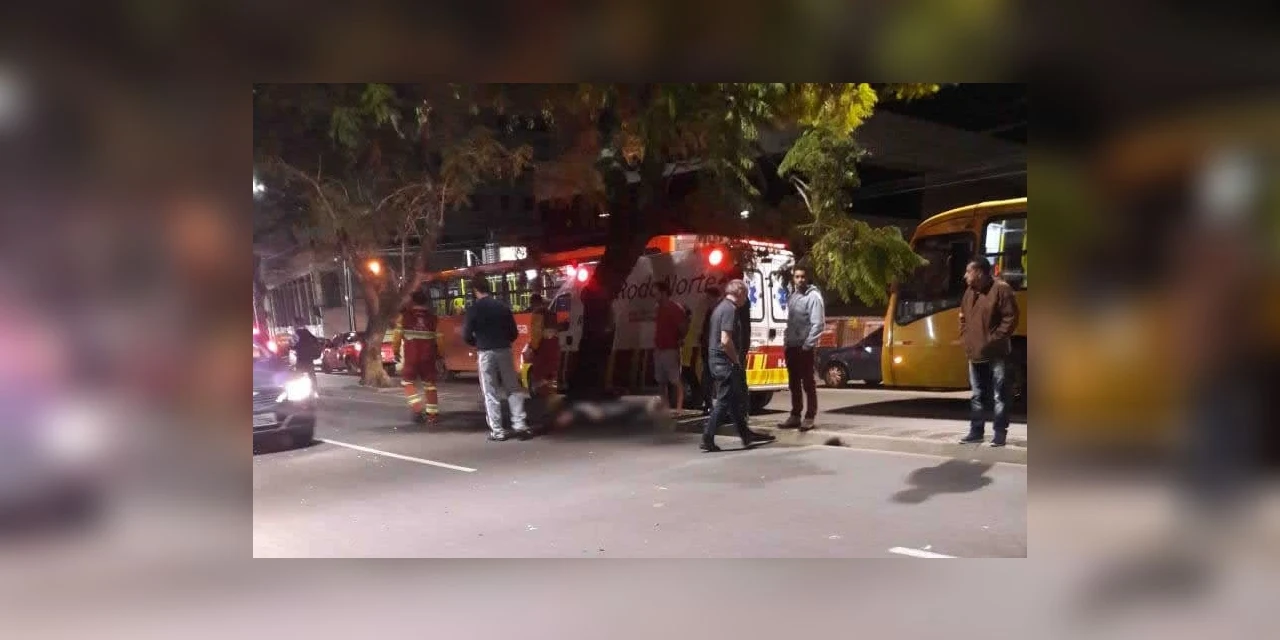AGORA! Pedestre morre atropelado na Visconde de Mauá em PG