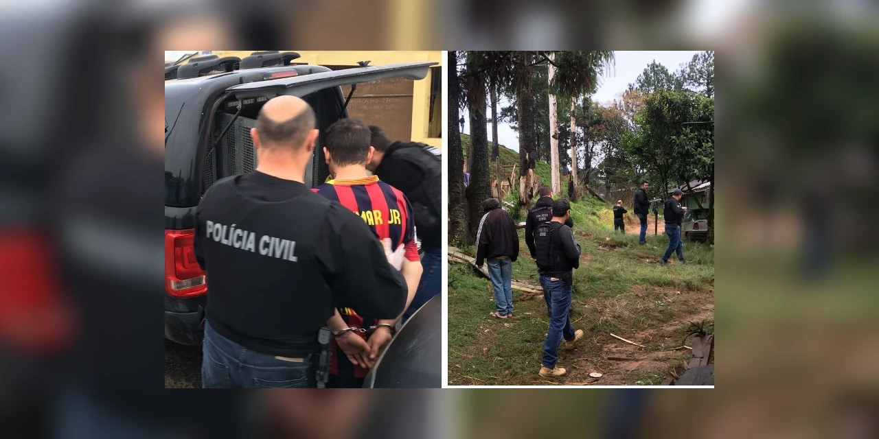 Polícia Civil de Ponta Grossa prende envolvidos em roubos, tráfico e homicídio.