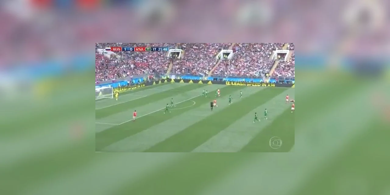 Gol da Russia; Primeiro gol da Copa é de Iury Gazinsky