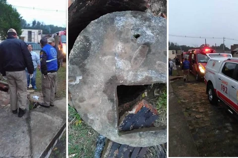 Fossa explode e deixa 3 pessoas feridas no distrito de Guaragi