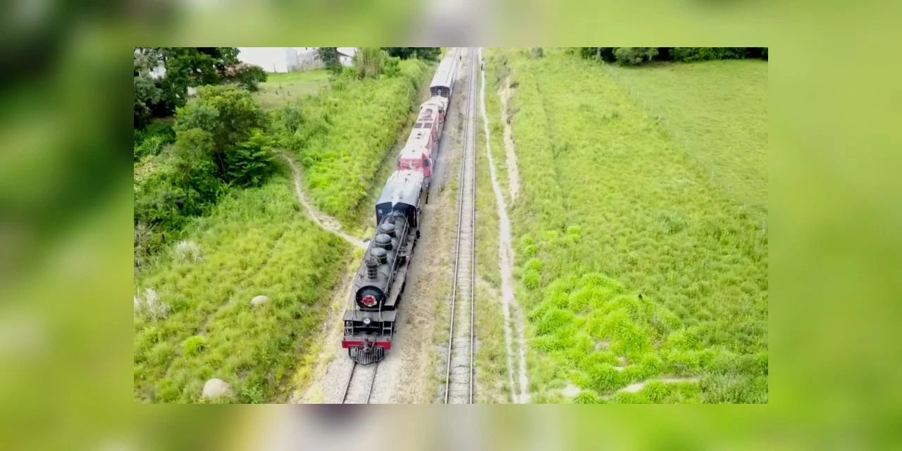 Comboio com a 'Maria Fumaça' chega a Ponta Grossa já no próximo sábado (23)