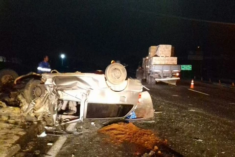 PRF atende acidente grave nessa madrugada em Ponta Grossa