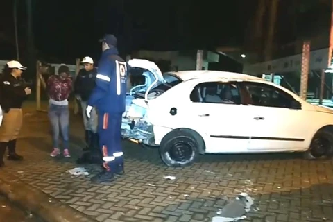 Garota de 20 anos e outros três suspeitos são presos após assalto a taxista