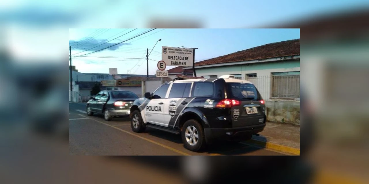 Ladrões de carga mantém caminhoneiro refém em Carambeí