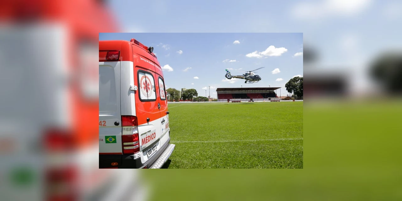 Serviço aeromédico reduz mortes em acidentes