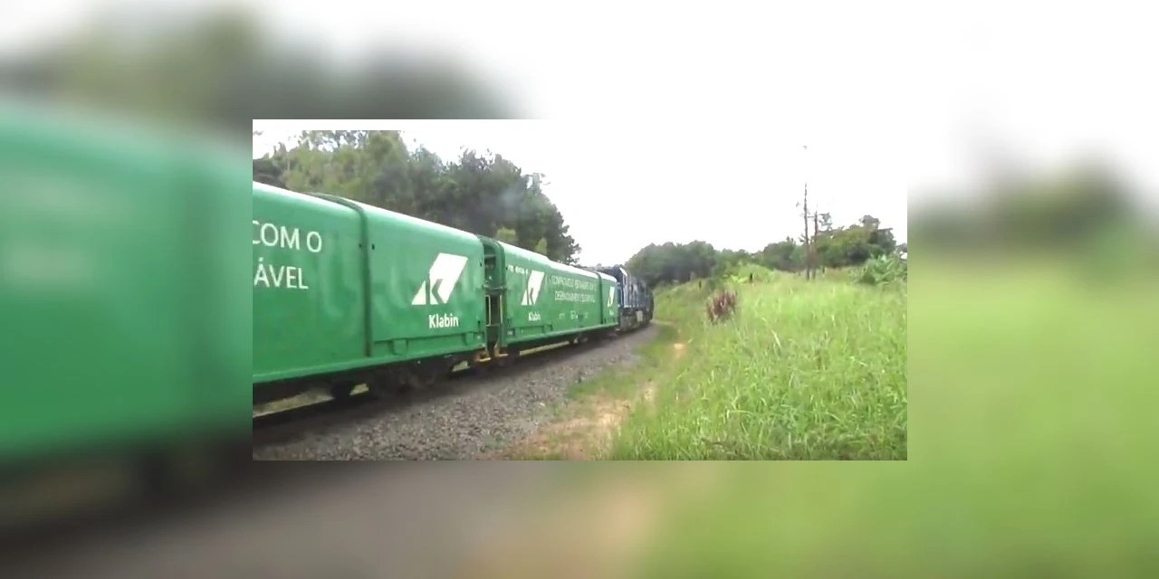 Homem morre atropelado por trem em Ponta Grossa
