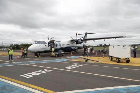Movimentação de passageiros quase dobra no Aeroporto Sant’Ana