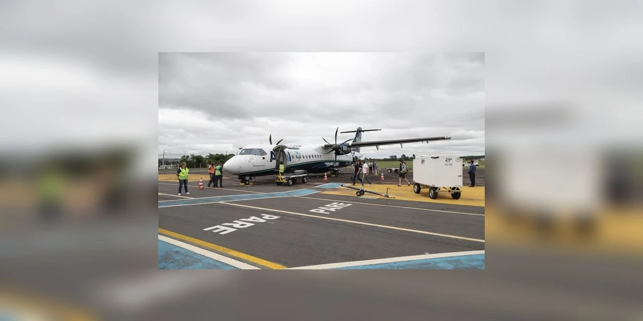 Movimentação de passageiros quase dobra no Aeroporto Sant’Ana