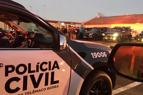 Com apoio aéreo, policia mira quadrilha especializada em roubo de carros em Telêmaco Borba