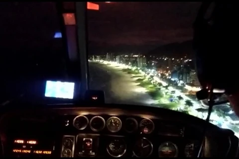 Policia Civil faz a noite virar dia em operação no Litoral