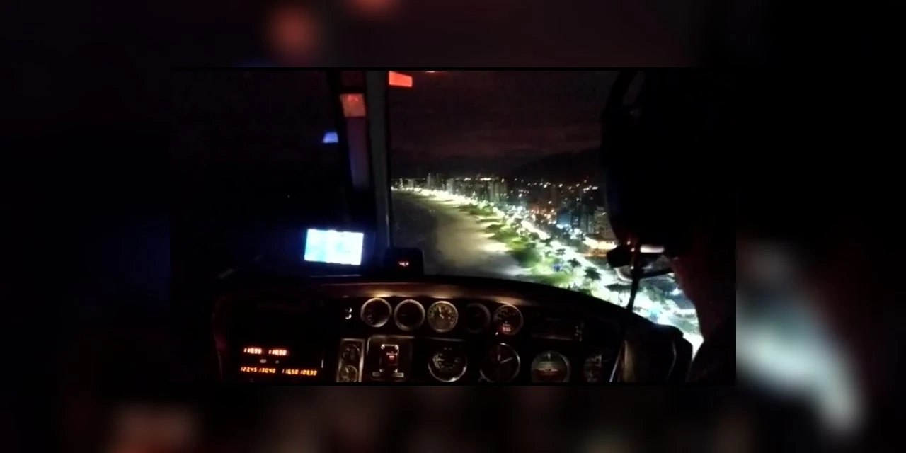 Policia Civil faz a noite virar dia em operação no Litoral