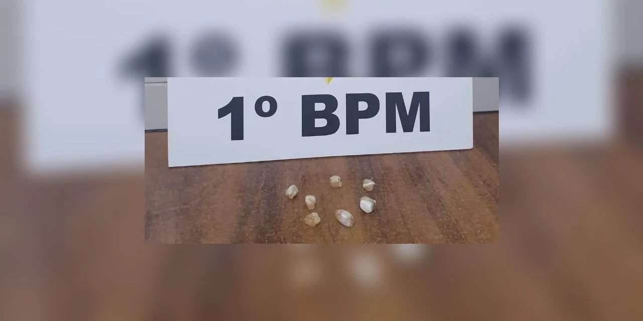 Homem é flagrado com pedras de crack no centro de Ponta Grossa