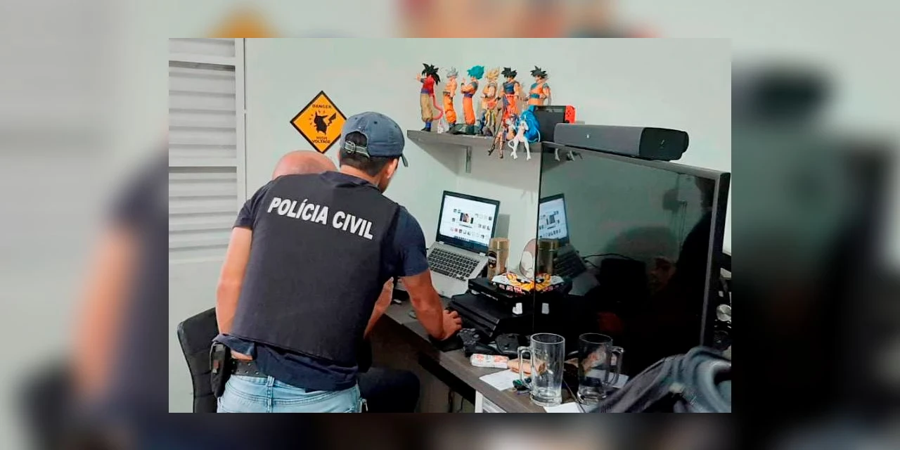 Policia Civil prende sete em operação contra a pedofilia na internet