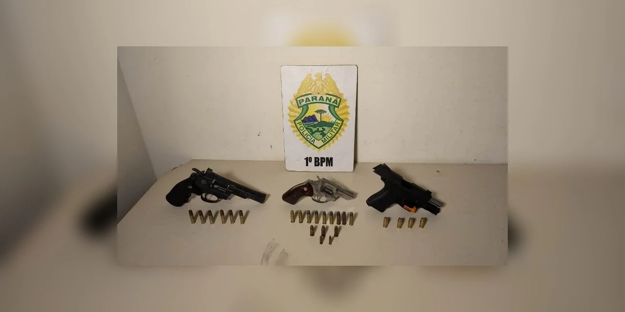 Suspeitos de atentado em Ponta Grossa são presos com armas e munições
