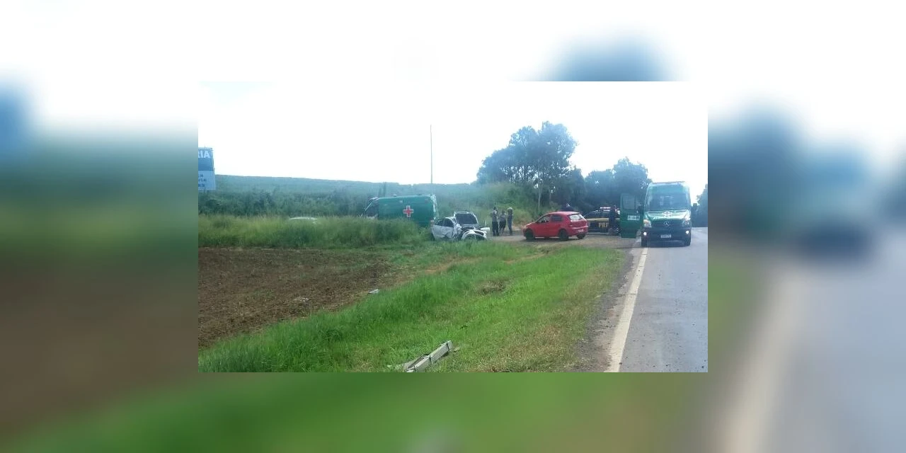 Pedestre de 63 anos é atropelado ao atravessar rodovia para ver acidente em Guamiranga
