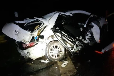 Acidente mata quatro jovens do Paraná na BR-282 em Santa Catarina