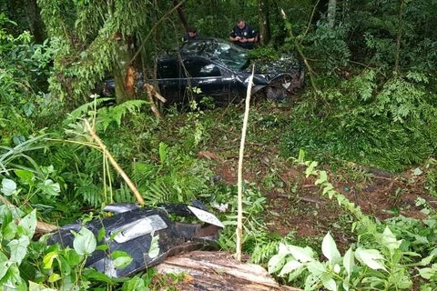 Adolescente é apreendido com 206 kg de maconha após acidente em Palmeira
