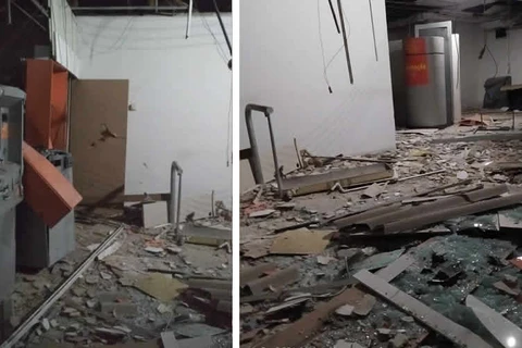 Bandidos explodem agencia bancaria em Ipiranga