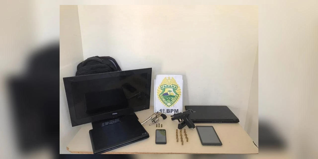 Morre suspeito de assalto após troca de tiros com a polícia em PG