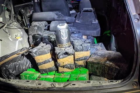 Confronto armado com a PM termina com dois traficantes mortos e mais de 300 Kg de maconha apreendida em PG