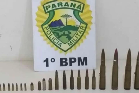 Jovem é preso com munições de uso restrito em Oficinas