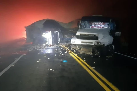 Acidente gravíssimo deixa duas mortes em Teixeira Soares