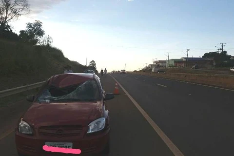 Idoso morre atropelado na BR-376 em Ortigueira