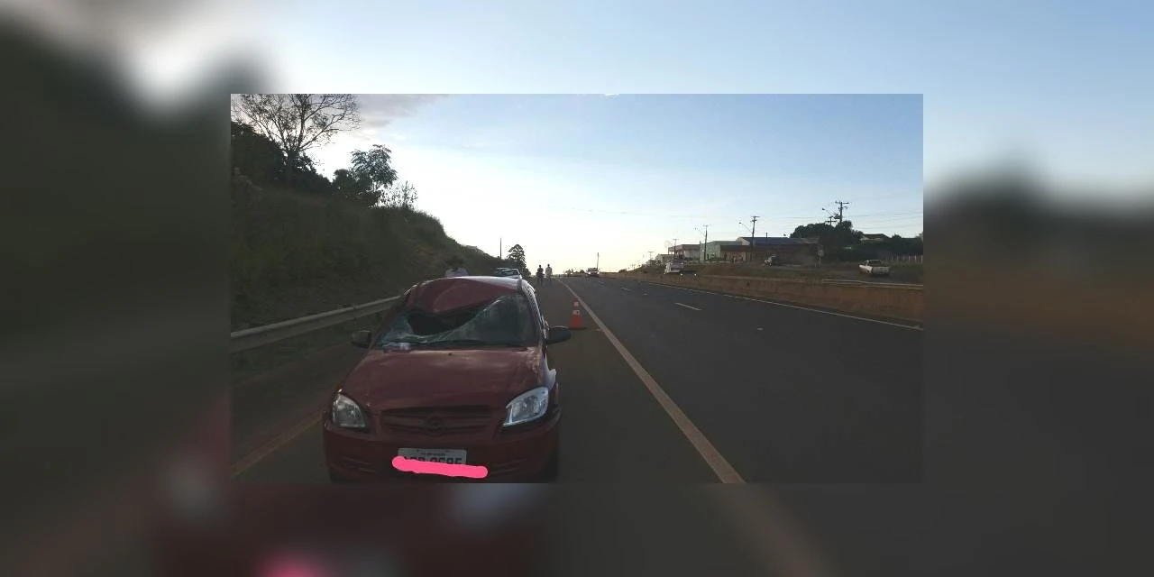 Idoso morre atropelado na BR-376 em Ortigueira