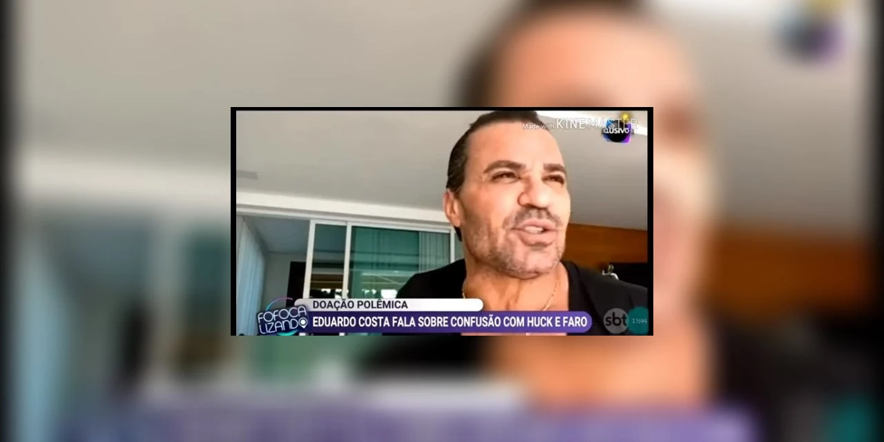 Eduardo Costa diz que quer ser infectado por coronavírus e gera revolta nas redes sociais