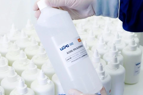 UEPG produz e distribui álcool 70% para instituições da região