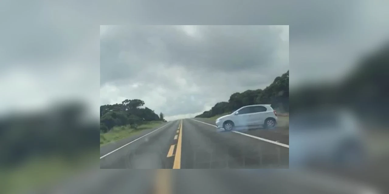 PRF apreende mais de 300 Kg de maconha e veiculo roubado após perseguição na BR-277; video!