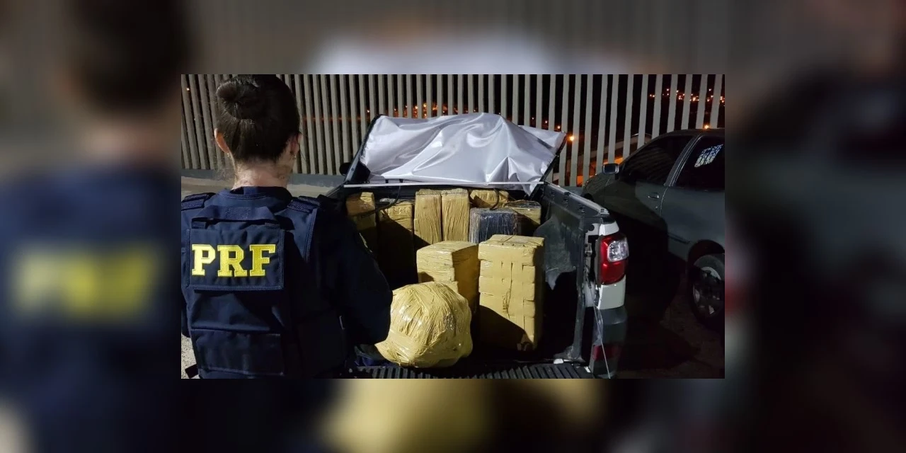 PRF apreende mais de 10,6 toneladas de drogas no 1º trimestre no Paraná