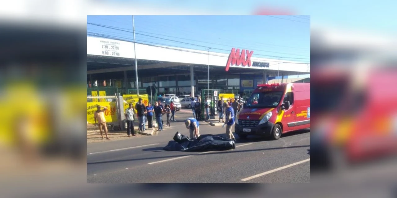 Mulher morre atropelada ao cruzar a Souza Naves em PG