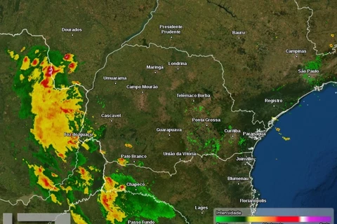 Frente fria se aproxima do Paraná e temperaturas caem durante a semana
