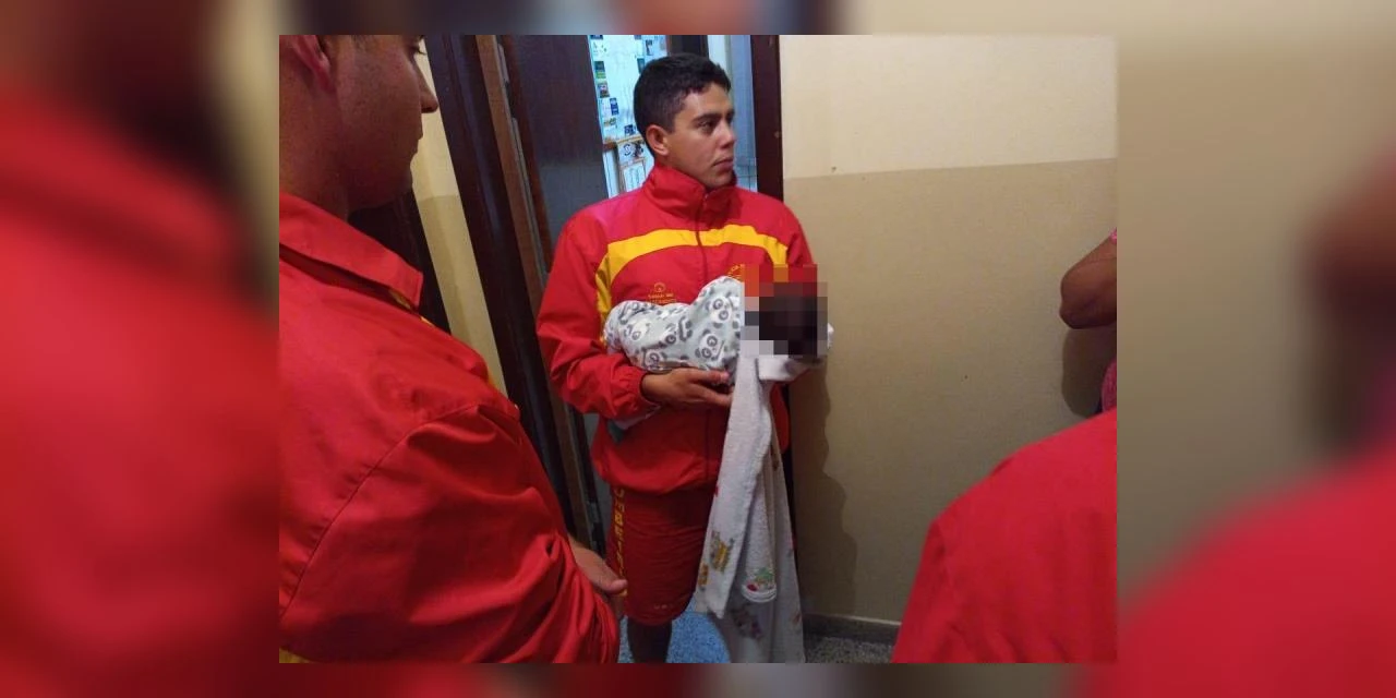 Bombeiros salvam bebê engasgado com leite materno em Palmeira