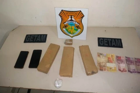 Getam da Guarda apreende mais de 2 quilos de maconha em Ponta Grossa