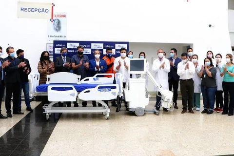 HU-UEPG recebe doação de R$340 mil em equipamentos para ala Covid19